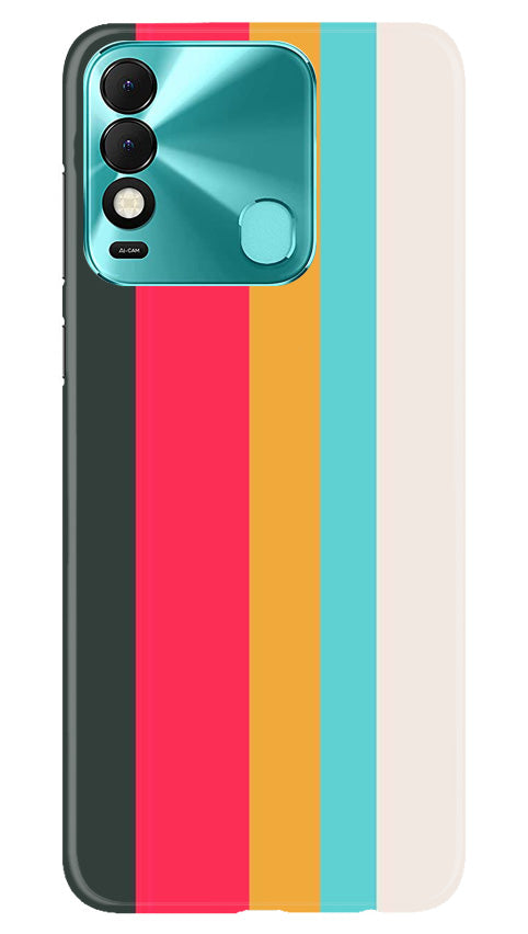 Color Pattern Mobile Back Case for Tecno Spark 8 (Design - 328)