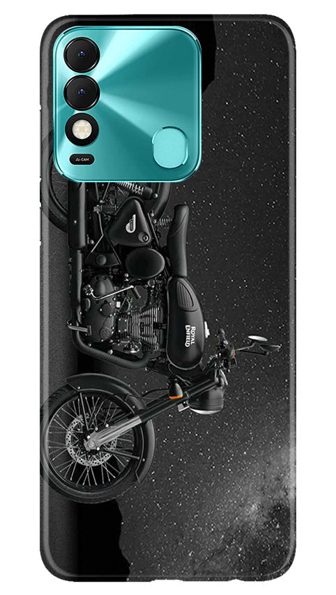 Royal Enfield Mobile Back Case for Tecno Spark 8 (Design - 340)