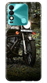 Royal Enfield Mobile Back Case for Tecno Spark 8 (Design - 343)
