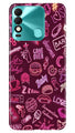Party Theme Mobile Back Case for Tecno Spark 8 (Design - 350)