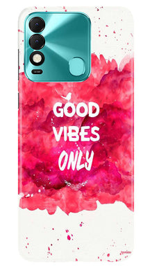 Good Vibes Only Mobile Back Case for Tecno Spark 8 (Design - 351)