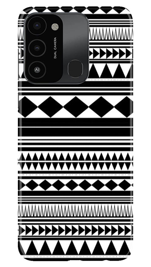 Black white Pattern Case for Tecno Spark 8C
