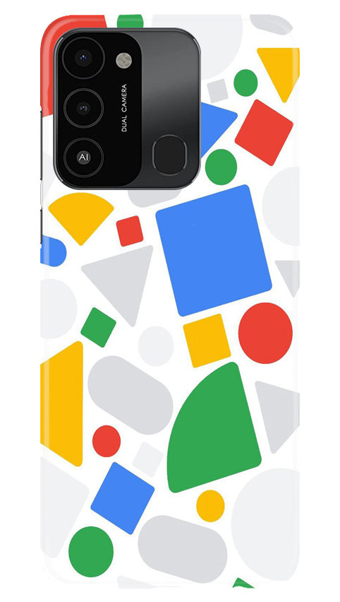 Circul Squar & Tringle Art Case for Tecno Spark 8C