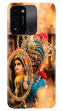 Lord Krishna5 Mobile Back Case for Tecno Spark 8C (Design - 20)