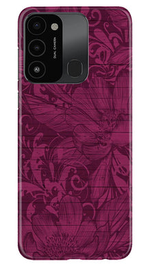 Purple Backround Mobile Back Case for Tecno Spark 8C (Design - 22)