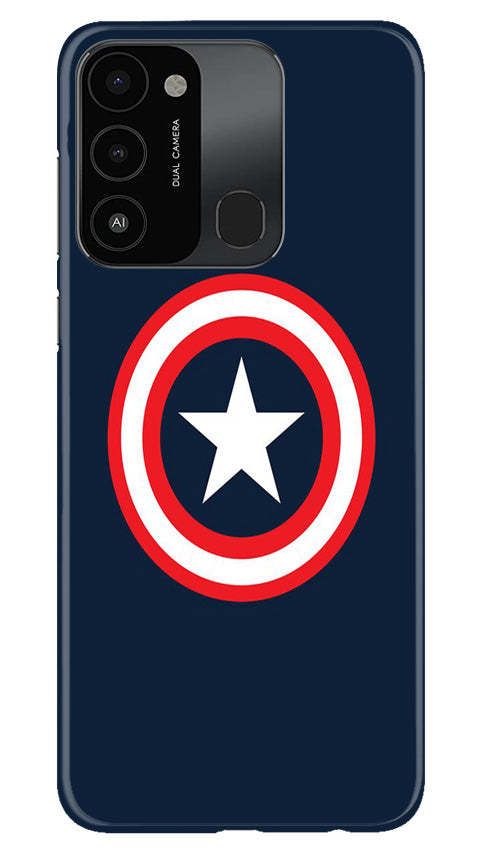 Captain America Case for Tecno Spark 8C