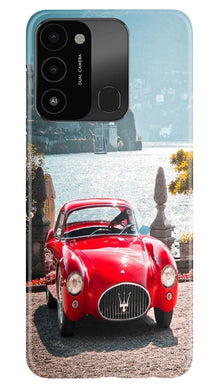 Vintage Car Mobile Back Case for Tecno Spark 8C (Design - 51)