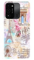 Paris Eiftel Tower Case for Tecno Spark 8C