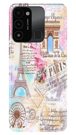 Paris Eiftel Tower Case for Tecno Spark 8C