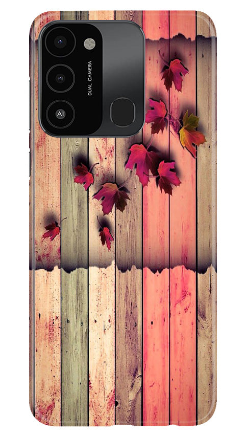 Wooden look2 Case for Tecno Spark 8C