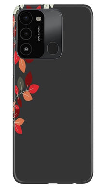 Grey Background Mobile Back Case for Tecno Spark 8C (Design - 71)