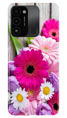 Coloful Daisy2 Mobile Back Case for Tecno Spark 8C (Design - 76)