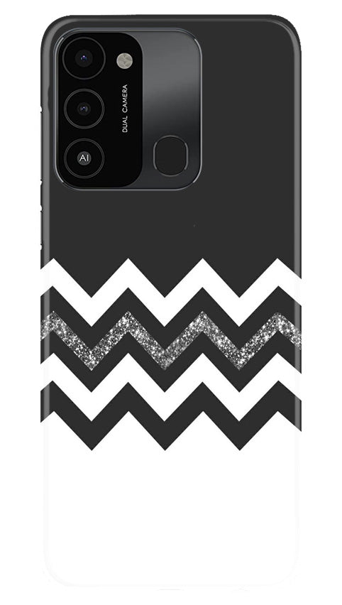 Black white Pattern2Case for Tecno Spark 8C