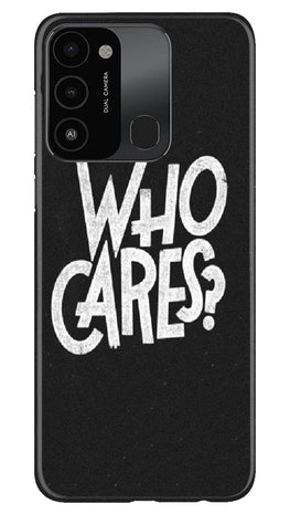 Who Cares Case for Tecno Spark 8C