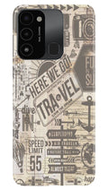 Travel Case for Tecno Spark 8C  (Design - 104)
