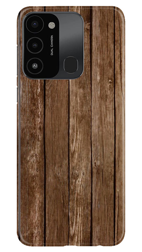 Wooden Look Case for Tecno Spark 8C(Design - 112)