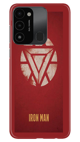 Iron Man Superhero Case for Tecno Spark 8C(Design - 115)
