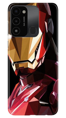 Iron Man Superhero Mobile Back Case for Tecno Spark 8C  (Design - 122)
