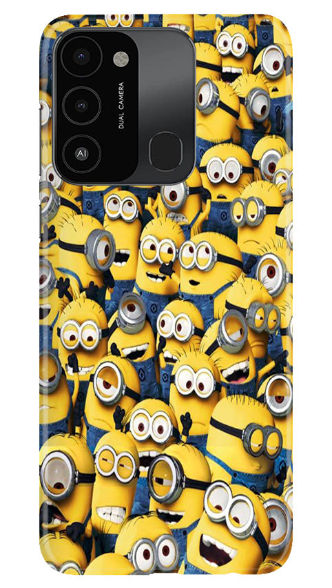Minions Case for Tecno Spark 8C  (Design - 126)