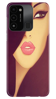 Girlish Mobile Back Case for Tecno Spark 8C  (Design - 130)