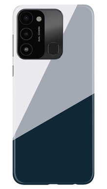 Blue Shade Mobile Back Case for Tecno Spark 8C (Design - 151)