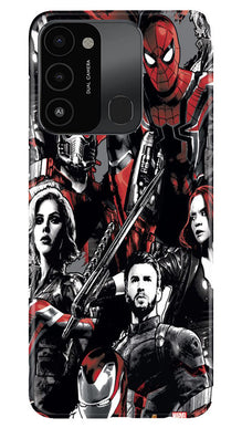 Avengers Mobile Back Case for Tecno Spark 8C (Design - 159)