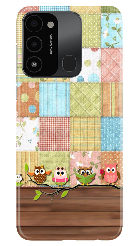 Owls Case for Tecno Spark 8C (Design - 171)