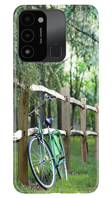 Bicycle Mobile Back Case for Tecno Spark 8C (Design - 177)