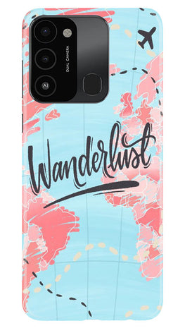 Red Heart Cycle Case for Tecno Spark 8C (Design No. 191)