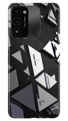 Modern Art Mobile Back Case for Tecno Spark 8C (Design - 198)