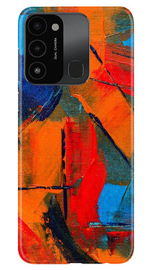 Modern Art Mobile Back Case for Tecno Spark 8C (Design - 205)