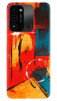 Modern Art Mobile Back Case for Tecno Spark 8C (Design - 207)