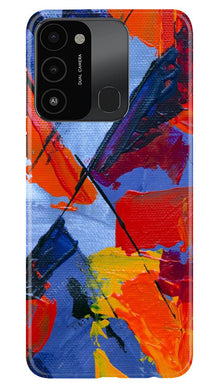 Modern Art Mobile Back Case for Tecno Spark 8C (Design - 208)