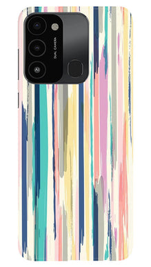 Modern Art Mobile Back Case for Tecno Spark 8C (Design - 209)