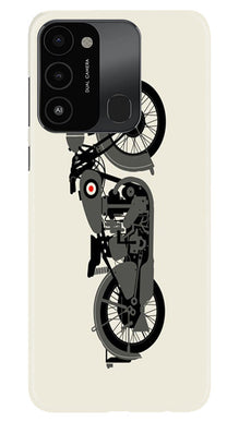 Travel Bus Mobile Back Case for Tecno Spark 8C (Design - 227)