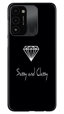 Girl Boss Pink Mobile Back Case for Tecno Spark 8C (Design - 232)