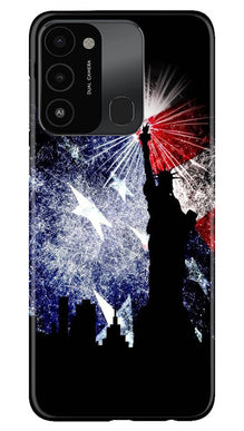 Radha Krishna Mobile Back Case for Tecno Spark 8C (Design - 257)