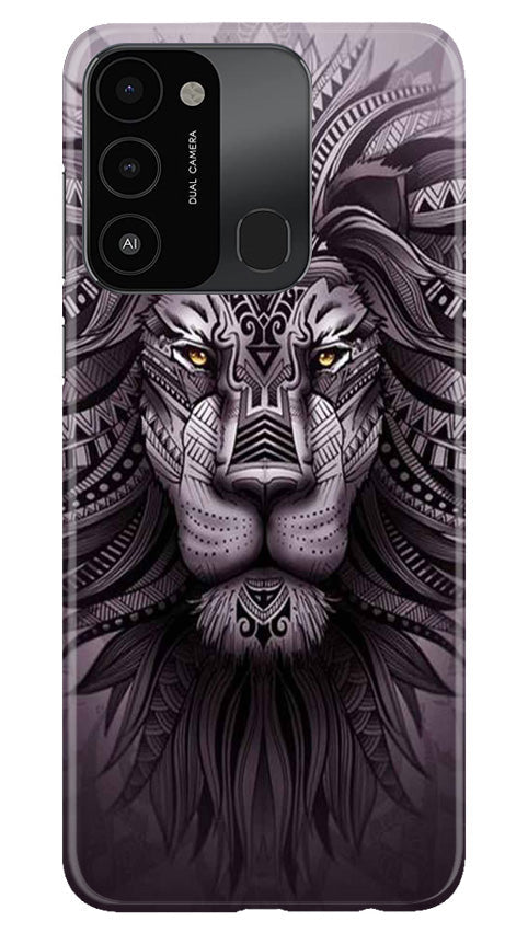 Lion Mobile Back Case for Tecno Spark 8C (Design - 276)