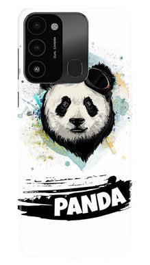 Panda Moon Mobile Back Case for Tecno Spark 8C (Design - 280)