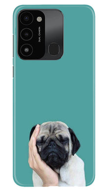 Puppy Mobile Back Case for Tecno Spark 8C (Design - 295)