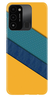 Diagonal Pattern Mobile Back Case for Tecno Spark 8C (Design - 329)