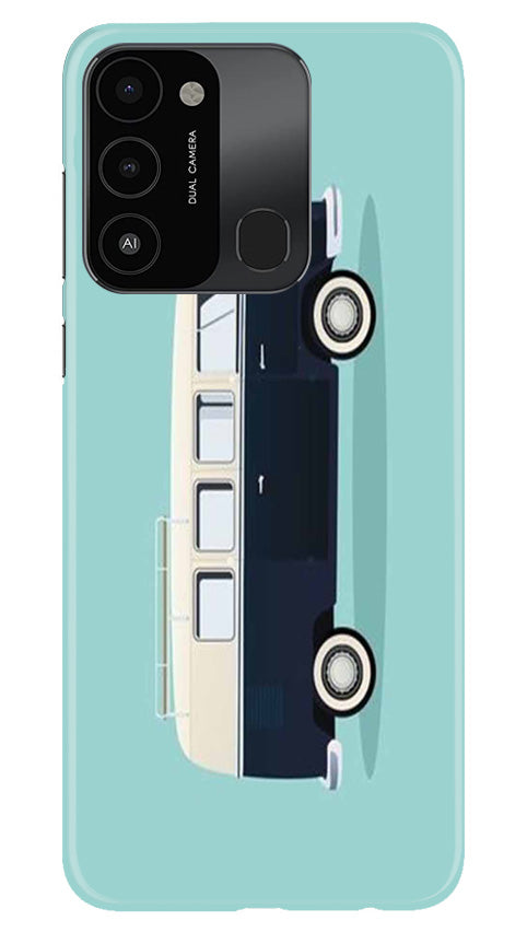 Travel Bus Mobile Back Case for Tecno Spark 8C (Design - 338)