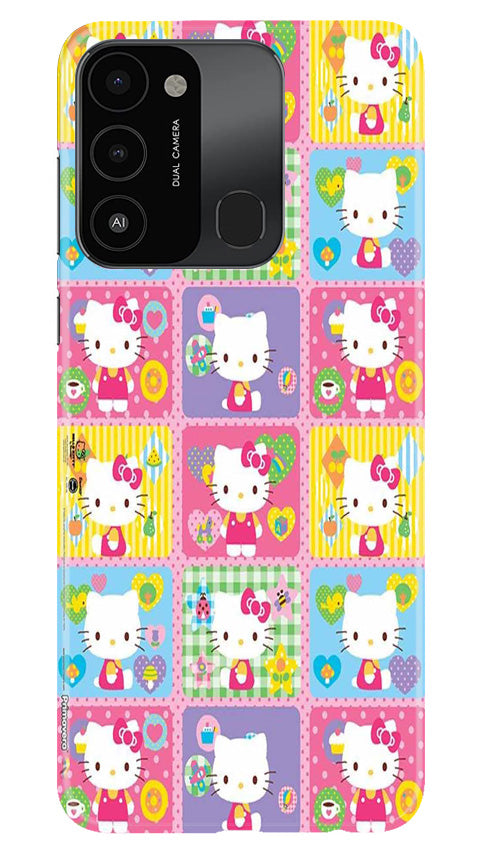 Kitty Mobile Back Case for Tecno Spark 8C (Design - 357)