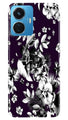 white flowers Case for Vivo T1 44W