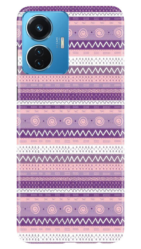 Zigzag line pattern3 Case for Vivo T1 44W