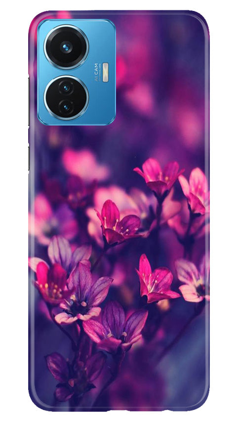 flowers Case for Vivo T1 44W