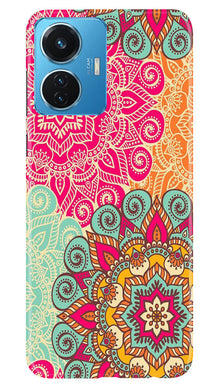 Rangoli art2 Mobile Back Case for Vivo T1 44W (Design - 29)