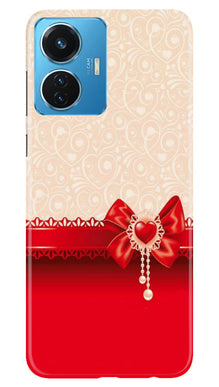Gift Wrap3 Mobile Back Case for Vivo T1 44W (Design - 36)
