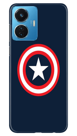 Captain America Case for Vivo T1 44W