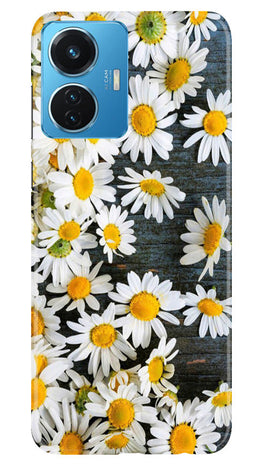 White flowers2 Case for Vivo T1 44W